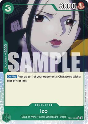 Izo OP01-033 card