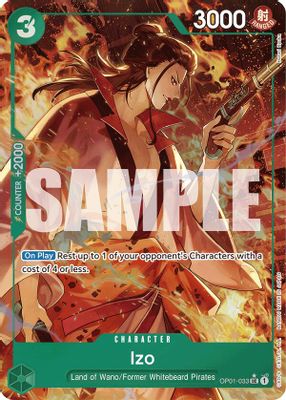 Izo OP01-033 card
