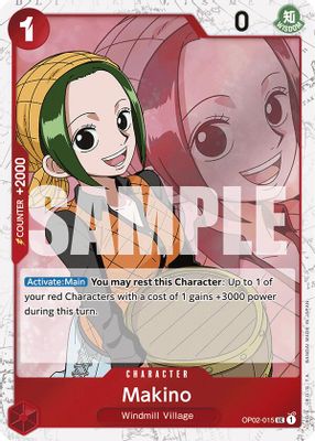Makino OP02-015 card