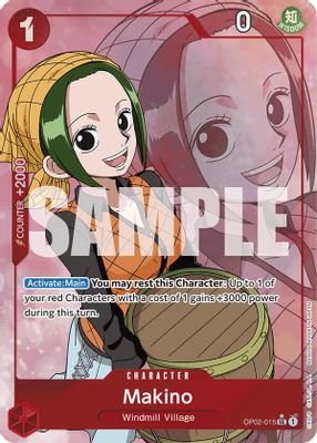 Makino OP02-015 card