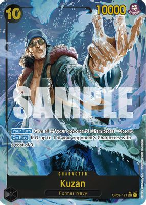 Kuzan OP02-121 card
