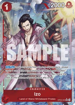 Izo OP03-003 card