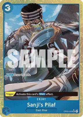 Sanji's Pilaf OP03-056 card