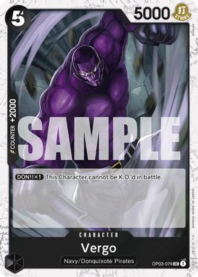 Vergo OP03-079 card