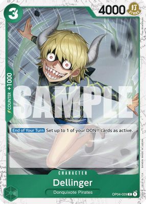 Dellinger OP04-029 card