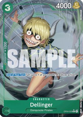 Dellinger OP04-029 card