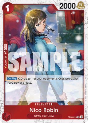 Nico Robin OP05-010 card
