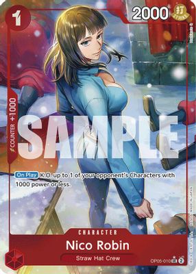 Nico Robin OP05-010 card