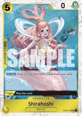 Shirahoshi OP03-116 card