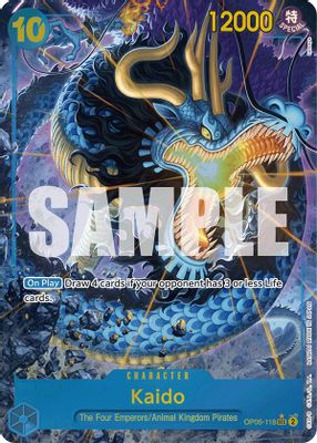 Kaido OP05-118 card