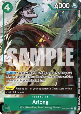 Arlong OP06-023 card