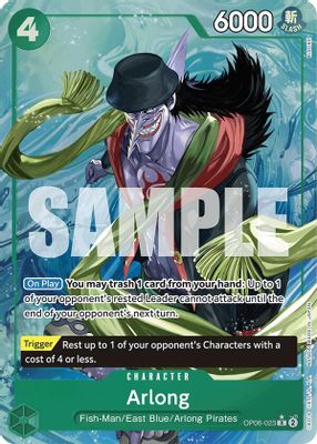 Arlong OP06-023 card
