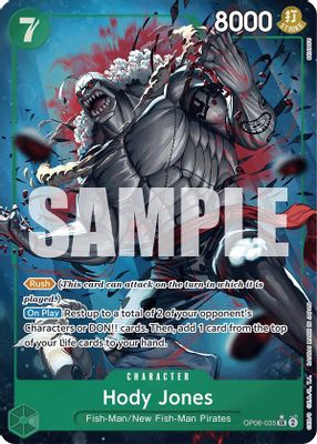 Hody Jones OP06-035 card