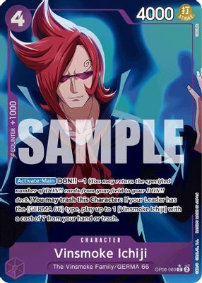 Vinsmoke Ichiji OP06-060 card