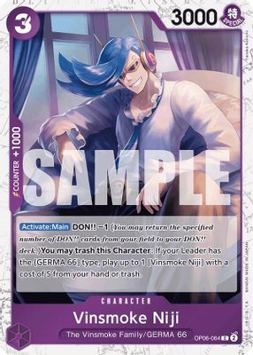 Vinsmoke Niji OP06-064 card