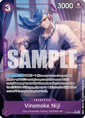 Vinsmoke Niji OP06-064 card