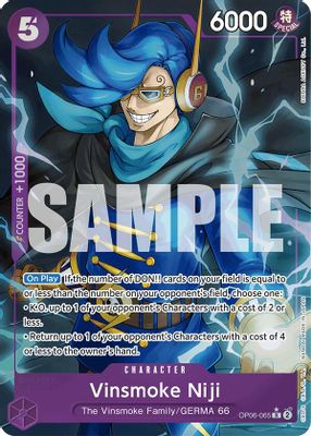 Vinsmoke Niji OP06-065 card