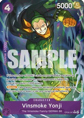 Vinsmoke Yonji OP06-067 card