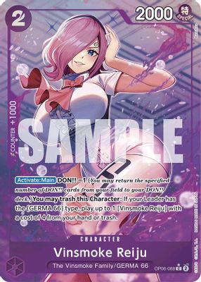 Vinsmoke Reiju OP06-068 card
