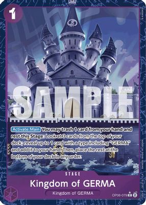 Kingdom of GERMA OP06-079 card