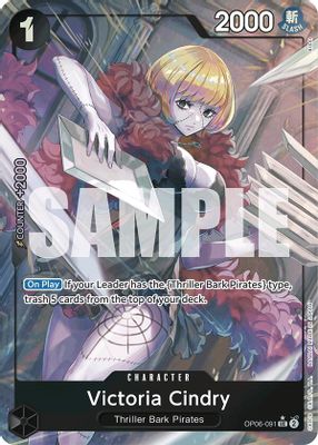 Victoria Cindry OP06-091 card