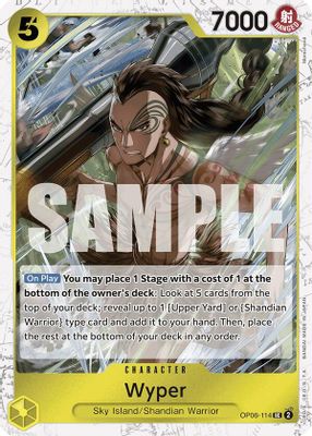 Wyper OP06-114 card