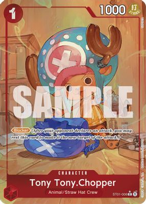 Tony Tony.Chopper ST01-006 card