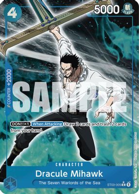 Dracule Mihawk ST03-005 card