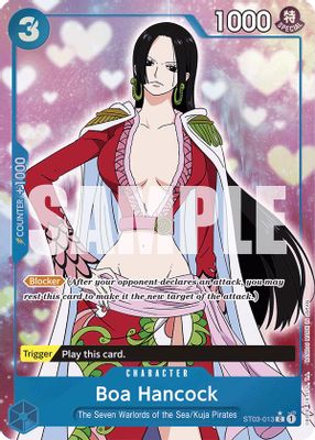 Boa Hancock ST03-013 card