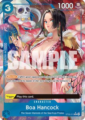 Boa Hancock ST03-013 card