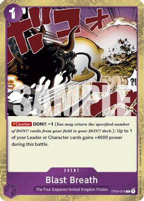 Blast Breath ST04-016 card