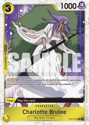 Charlotte Brulee ST07-007 card