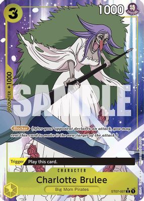 Charlotte Brulee ST07-007 card