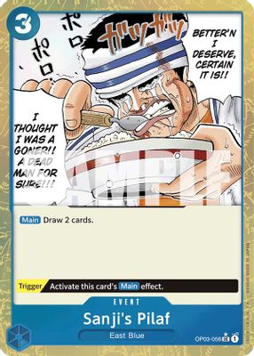 Sanji's Pilaf OP03-056 card