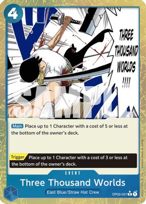 Three Thousand Worlds OP03-057 card