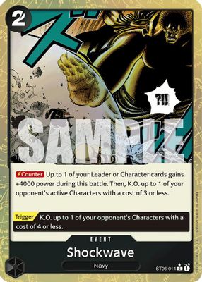 Shockwave ST06-014 card