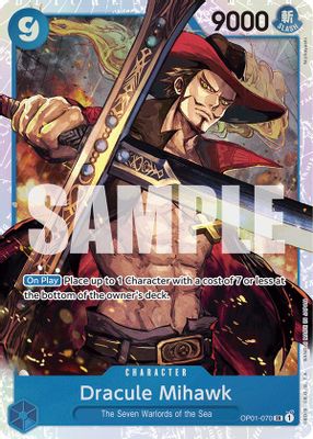 Dracule Mihawk OP01-070 card