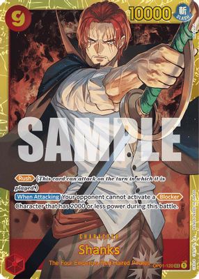 Shanks OP01-120 card