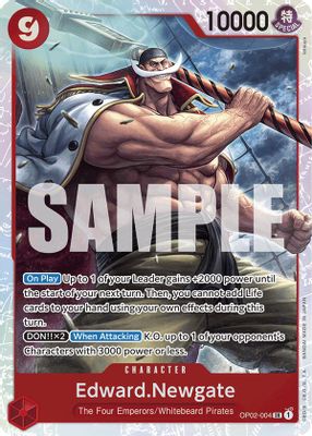 Edward.Newgate OP02-004 card