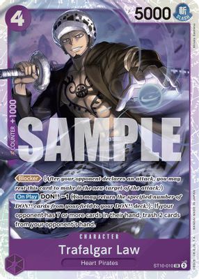 Trafalgar Law ST10-010 card