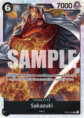 Sakazuki OP02-099 card