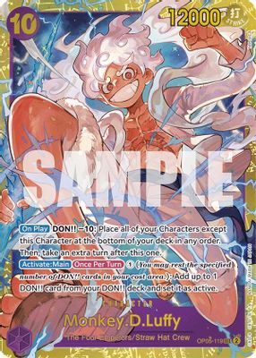 Monkey.D.Luffy OP05-119 card