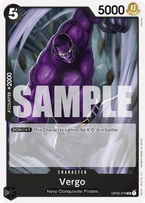 Vergo OP03-079 card