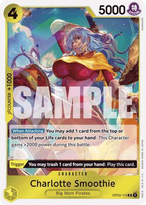 Charlotte Smoothie OP03-110 card