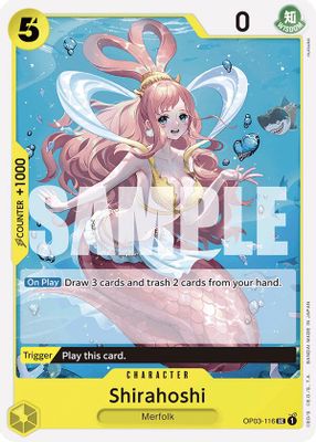 Shirahoshi OP03-116 card