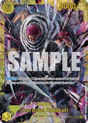 Charlotte Katakuri OP03-123 card