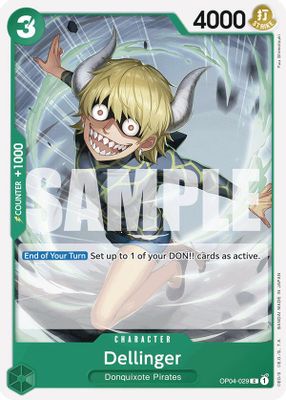 Dellinger OP04-029 card