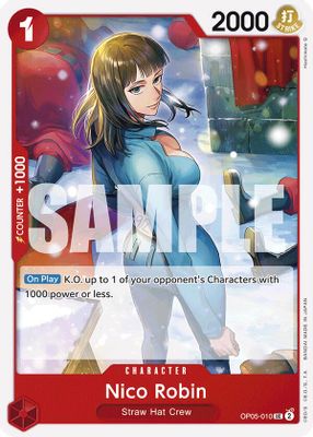 Nico Robin OP05-010 card
