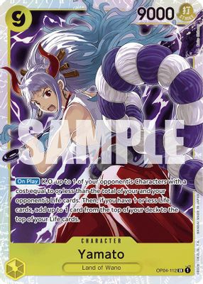 Yamato OP04-112 card