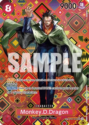 Monkey.D.Dragon OP07-015 card